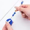 Clipe Rotativo Retrátil Fivela de Puxar Fácil Chaveiro de Contas DIY Fivela Retrátil Crachá de Enfermeira Cartão de Identidade Fivela de Cordão Retrátil de Puxar Fácil