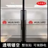 Tira Anticolisión para Puerta de Cristal de Oficina, Película para Línea de Cintura con Texto Publicitario Calado, Logo de Empresa, Cristal Esmerilado Personalizado