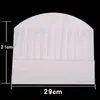 Venta al por mayor transfronteriza Desechable No tejido Gorro de chef Papel de trabajo de cocina Gorro alto Tapa redonda Gorro de decoración para hombres Fabricante de origen