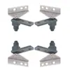 Cerrador de puerta de congelador bisagra de puerta resorte automático bisagra de puerta de refrigerador accesorios de puerta de vitrina comercial