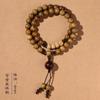 Pulseira de Sândalo Verde Natural Feminina Estudantes Mori Contas de Buda Sândalo Rosário Círculo Duplo Pulseira de Lótus