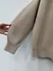 BORBOTIE Ropa de punto para mujer 2026 Nuevo producto de principios de otoño Moda estilo Old Money Suéter de cachemira con cuello en V doblado