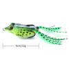 Nuevo Modelo Señuelo Cebo Rana Imitación Cebo 6cm12g Señuelo Rana Biónica Rey de la Perca Negra Señuelo Equipo de Pesca para Exteriores Venta al por Mayor