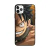 16 Funda de Teléfono One Piece Luffy 17 Adecuada para Apple 14 Pro Max Funda Protectora 13 Funda Suave de Cobertura Total 15 Antihuellas