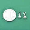 Pulsera Colgante Sólido Buda S925 Plata Pura Pulsera Collar Pulsera Trenzada de Cuerda Cuentas Budistas Accesorios de Plata DIY