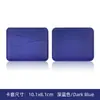 Portatarjetas de Cuero para Llevar en el Bolsillo Transfronterizo Ranura Grande para Tarjetas Portatarjetas Pequeño Ranura Múltiple para Tarjetas Compacto de Cuero PU para Mujer Portatarjetas