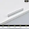 Venda Direta de Fábrica Liga de Alumínio Espacial Cabo Reto Puxador de Móveis Simples e Versátil Puxador de Gaveta Armário Porta de Guarda-roupa