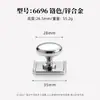 Ventas Directas de Fábrica Manija Francesa de Lujo Ligero Plata Brillante Puerta de Armario Gabinete Cajón Agujero Único Simple Manija Pequeña para Muebles