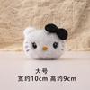 Broche de Pelúcia de Desenho Animado do Gato Kt Acessórios Chapéu Infantil Material DIY Grampo de Cabelo de Menina Acessórios de Decoração de Bolsa Joias