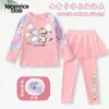 Nuevo Modelo 2025 Traje de Baño Infantil para Niñas, Dos Piezas de Manga Larga y Pantalón Largo, Secado Rápido, Protección Solar para Niños Mayores