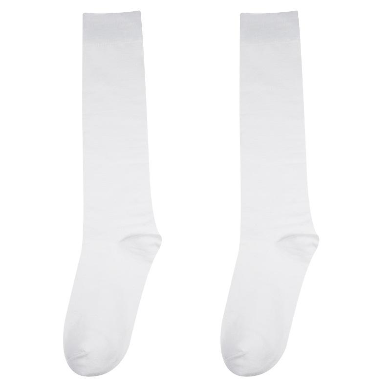 小腿袜-白色