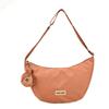 Bolsos de Diseñador de Nicho para Mujer 2026 Nueva Moda Otoño e Invierno Bolso de Hombro Cruzado de Moda Popular Bolso de Albóndiga Texturizado