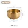 Tazón de Arroz de Acero Inoxidable de Doble Capa 304 Estilo Coreano con Tapa Tazón Casero Creativo Tazón de Sopa Cocina de Corea del Sur para Niños Tazón de Kimchi