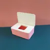 Caja de Almacenamiento de Mascarillas Desechables de Gran Capacidad para el Hogar a Prueba de Polvo Paquete Hermético con Tapa para Mascarillas Caja para Pañuelos de Papel Caja para Toallitas Húmedas