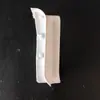 Rodapé de 7,5 cm acessórios de plástico PVC canto giratório canto interno canto externo tampão de extremidade junta base rodapé rodapé
