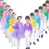 Roupas festivas de Ano Novo para crianças, meninos, florista, vestido de apresentador, vestido de coro, terno de manga longa com lantejoulas, roupas de performance