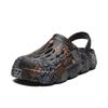 Sapatos de camuflagem Cave 2023 Novo Estilo Sandálias Baotou Sapatos de Praia Masculinos Sapatos Casuais de Jardim Sandálias Estampadas Masculinas Atacado