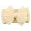 Diadema Sencilla para Niños Transfronteriza Bebé Nailon Elástico Jacquard Diadema Bebé Lazo Patrón Trenzado Dulces Accesorios para el Cabello