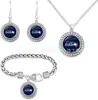 El Conjunto Más Popular de Amazon: Pulsera, Collar y Aretes del Equipo Cabra de Fútbol de la NFL