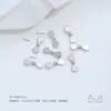 Estrella, luna, trébol de cuatro hojas, pez pequeño de cobre bañado en oro de 14K, cuentas espaciadoras, colgante redondo de garra, accesorios para joyería DIY hechos a mano