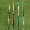 Soporte Luminoso para Red de Pesca con Mango Roscado, Soporte de Caña de Pescar de Carbono y Soporte de Caña de Pescar Montado en la Parte Trasera
