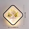 Lámpara de Pared Moderna Escandinava Lámpara de Pared de Fondo para Sala de Estar Dormitorio Habitación de Niños Balcón Pasillo Pasillo Pared Lámpara de Pared