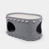 Amazon Explosiones Cuatro Estaciones Universal Túnel para Gatos Nido para Gatos Doble Capa Espacio Grande Almacenamiento Plegable Fácil de Cuidar Nido para Gatos Casa para Gatos