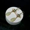 Pendientes colgantes clásicos de estilo chino, estilo Mori, súper hada, en forma de abanico, retro, elegantes, para cheongsam, hanfu, estilo étnico, para mujer