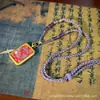 Hotong Nepal Tíbet Thangka Puro Pintado a Mano Nueve Fuego Púrpura Núcleo de Tarjeta 2*3