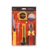 Set de herramientas combinadas para el hogar de doble ampolla, marca de supermercado: llave inglesa, pinzas, destornillador, kit de herramientas de reparación