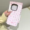 Adecuado para funda de teléfono móvil Apple 16Pro, soporte magnético dos en uno, iPhone 17, floral, pequeño y fresco, 15, funda protectora