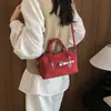 Nuevo bolso de mano retro para mujer de ante para el día a día, bolso Boston moda 2026, bolso cruzado versátil de nicho