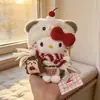 Auténtico Peluche de Dibujos Animados Sanrio Hello Kitty Bolsa Decoración Colgante Llavero Colgante