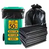 Sacos de Lixo Grandes Sodolike para Catering e Uso Comercial, Sacos Plásticos Espessados Extra-Grandes Pretos para Propriedades Hoteleiras Extra-Espessos