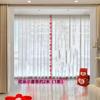 Traje nuevo Xi Zi Lahua Decoración de Pared para Habitación de Bodas Sala de Estar Ventana de Piso a Techo para Hombres y Mujeres Tela Colgante Larga Xi