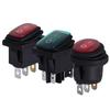 Interruptor basculante à prova d'água KCD4 interruptor basculante KCD1 interruptor série KCD certificação completa com interruptor de luz autoblocante