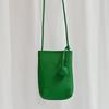 2024 Nuevo Bolso de Cuero para Teléfono Móvil para Mujer Bolso Cruzado Pequeño Bolso de Bolas Tejidas Bolso Vertical de Cuero Suave Mini Bolso para Teléfono Móvil