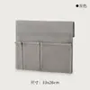 Bolsa de Pendurar para Armazenamento na Cabeceira do Dormitório Artefato de Armazenamento na Cabeceira Bolsa de Armazenamento de Tecido com Múltiplos Bolsos Cesta Suspensa Armazenamento de Utensílios