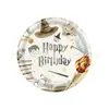 Festa de Aniversário Infantil Novo Harry Potter Transfronteiriça Desenho Animado Prato de Papel Guardanapo de Papel Talheres Decoração Suprimentos Conjunto Layout
