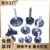Fábrica en stock m8-6-5-10 tornillo pie de mueble de plástico pie ajustable de plástico taza de pie ajustable