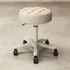 Taburete Pequeño de Altura Ajustable, Taburete de Maquillaje, Taburete de Tocador Moderno, Silla para Transmisión en Vivo en Casa, Taburete para Costura de Belleza, Taburete de Maquillaje para Manicura