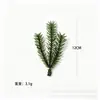 Agujas de Pino Artificiales Plantas Acuáticas Accesorios Árbol de Navidad DIY Transfronterizo Día de Navidad Decoraciones Artificiales de Norfolk Amazon