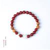 Na praia, o ano de nascimento, pulseira de joia de areia dourada roxa, título de lista dourada, marca de marca de segurança cinnabar Fu, pulseira masculina e feminina