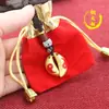 Copo Mini Tai Chi de Cobre Copo de Adivinhação Yin-Yang Copo Risonho Copo Realizador de Desejos Pingente de Chaveiro Atacado