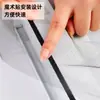Pantalla Anti-Mosquitos de Poliéster Autoadhesiva Pantalla Invisible Anti-Mosquitos Sin Taladro Ventana Hogar con Velcro Tipo Auto-Instalación