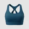 Sujetador deportivo altamente elástico y amigable con la piel, con un hermoso diseño en la espalda, a prueba de impactos, de soporte y ajustable para actividades de yoga y fitness