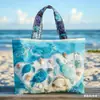 Produto Novo Transfronteiriço 3D Temu Amazon Padrão de Tartaruga Moda Tendência Feminina Bolsa de Mão com Estampa Digital Bolsa de Ombro