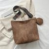 Bolso de hombro bandolera de moda retro para viajero de gran capacidad para mujer 2023 Invierno nuevo todo a juego ins bolso tote