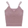 Camisole de Tricô Dopamine para Mulheres, Top Regata de Verão para Usar por Cima, Top Sexy para Praia de Férias, Camada Base com Decote V e Bojos