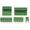 Bloco Terminal 2EDGK 5.08 PCB Plug de Encaixe Sem Solda 2EDG 5.0 Pino Reto Dobrado 18P20P22P24P